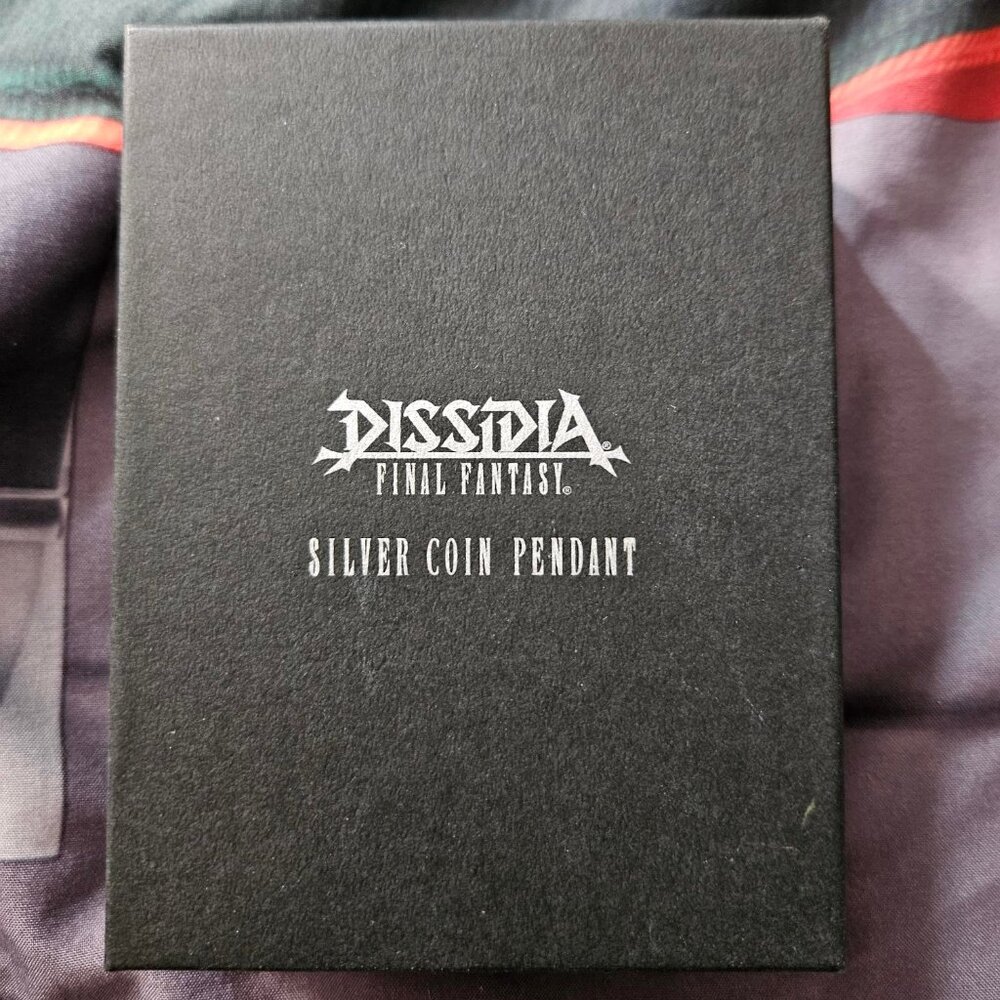 Final Fantasy Dissidia SV925 Silver Coin Pendant Necklace FF9 Zidane Tribal